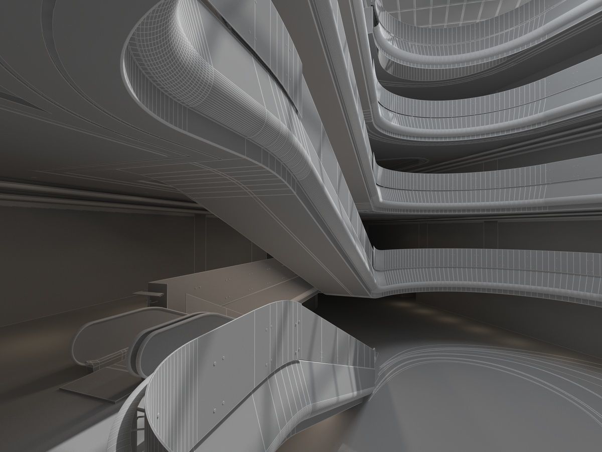 Shopping Mall 5 3D model_16