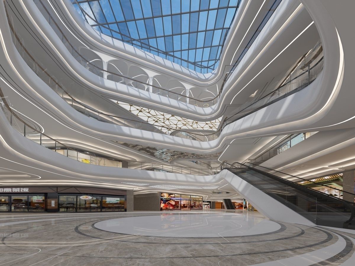 Shopping Mall 5 3D model_1