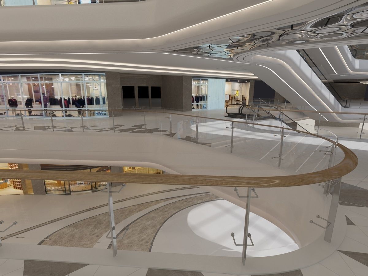 Shopping Mall 5 3D model_12