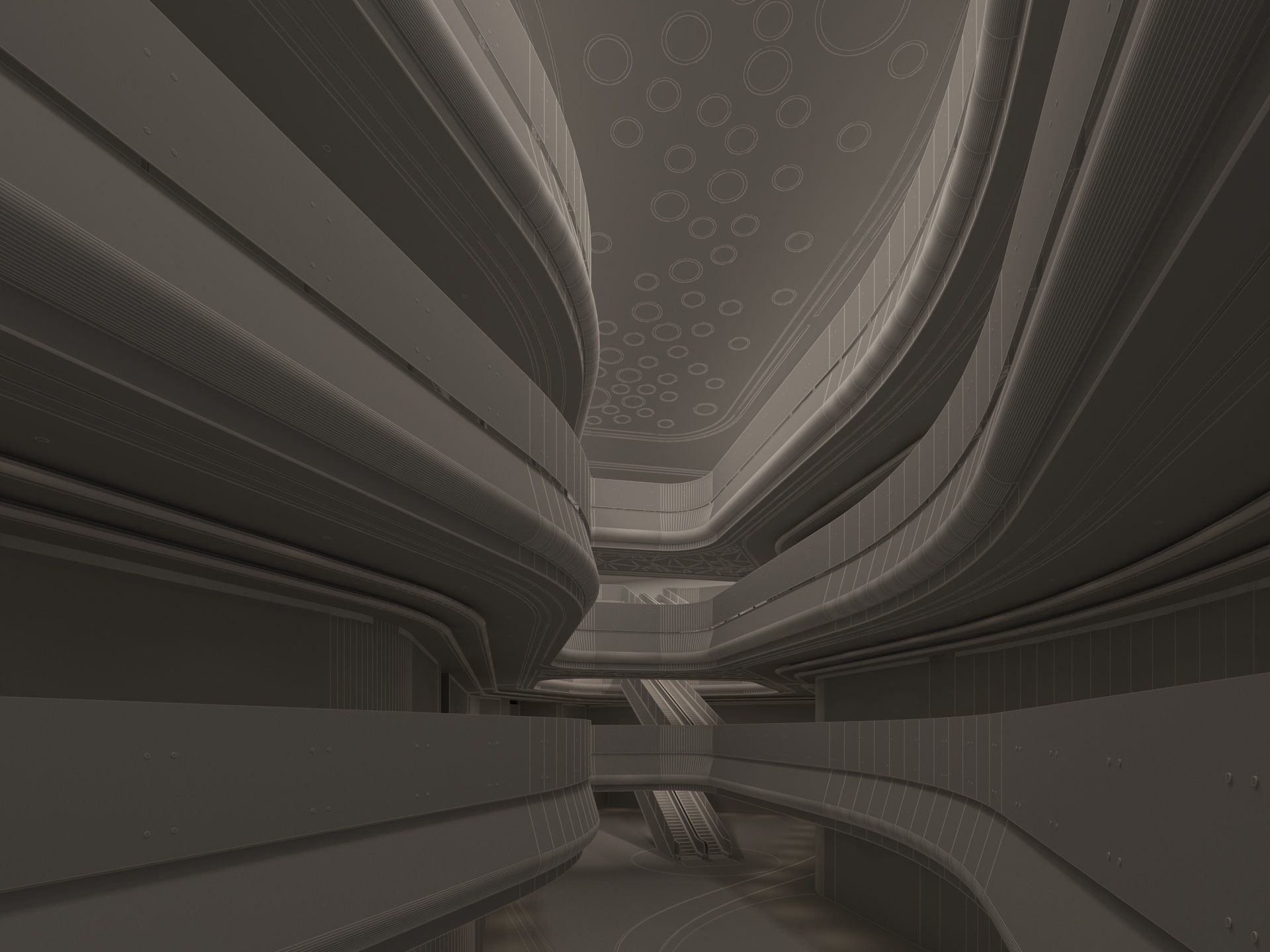 Shopping Mall 5 3D model_14