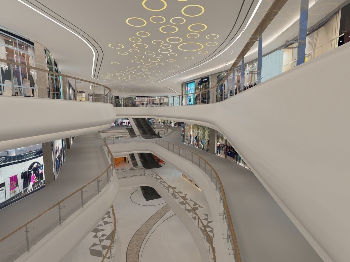 Shopping Mall 5 3D model_10