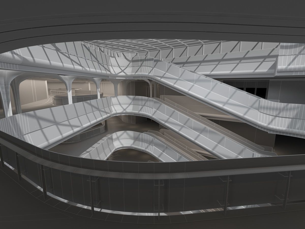 Shopping Mall 5 3D model_21