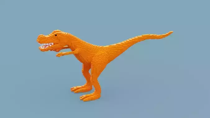 Voxel Dinosaur