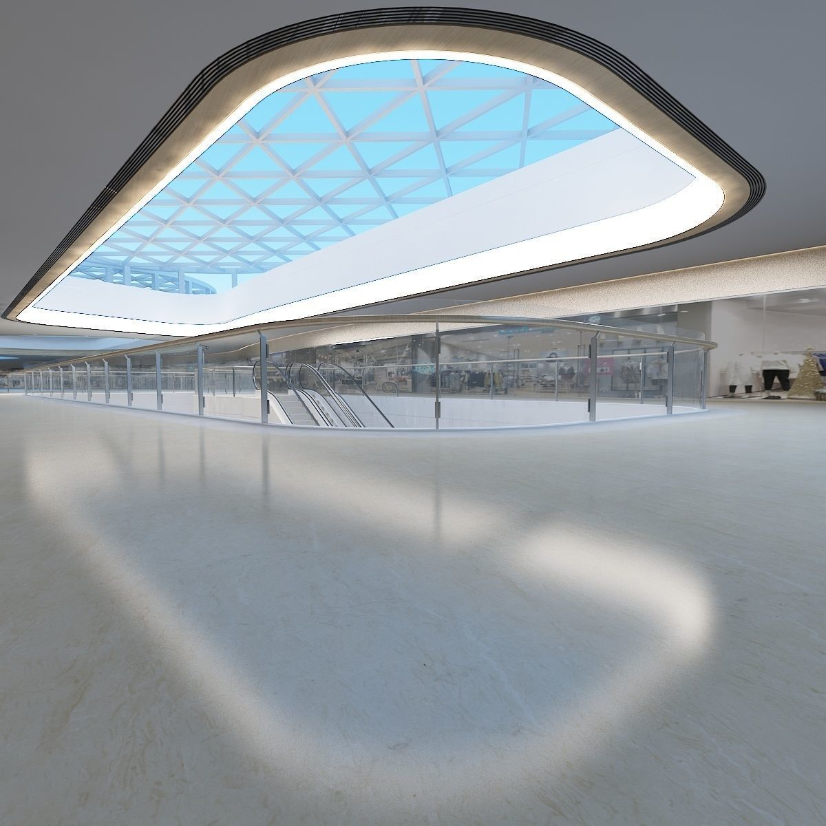 Shopping Mall 6 3D model_7