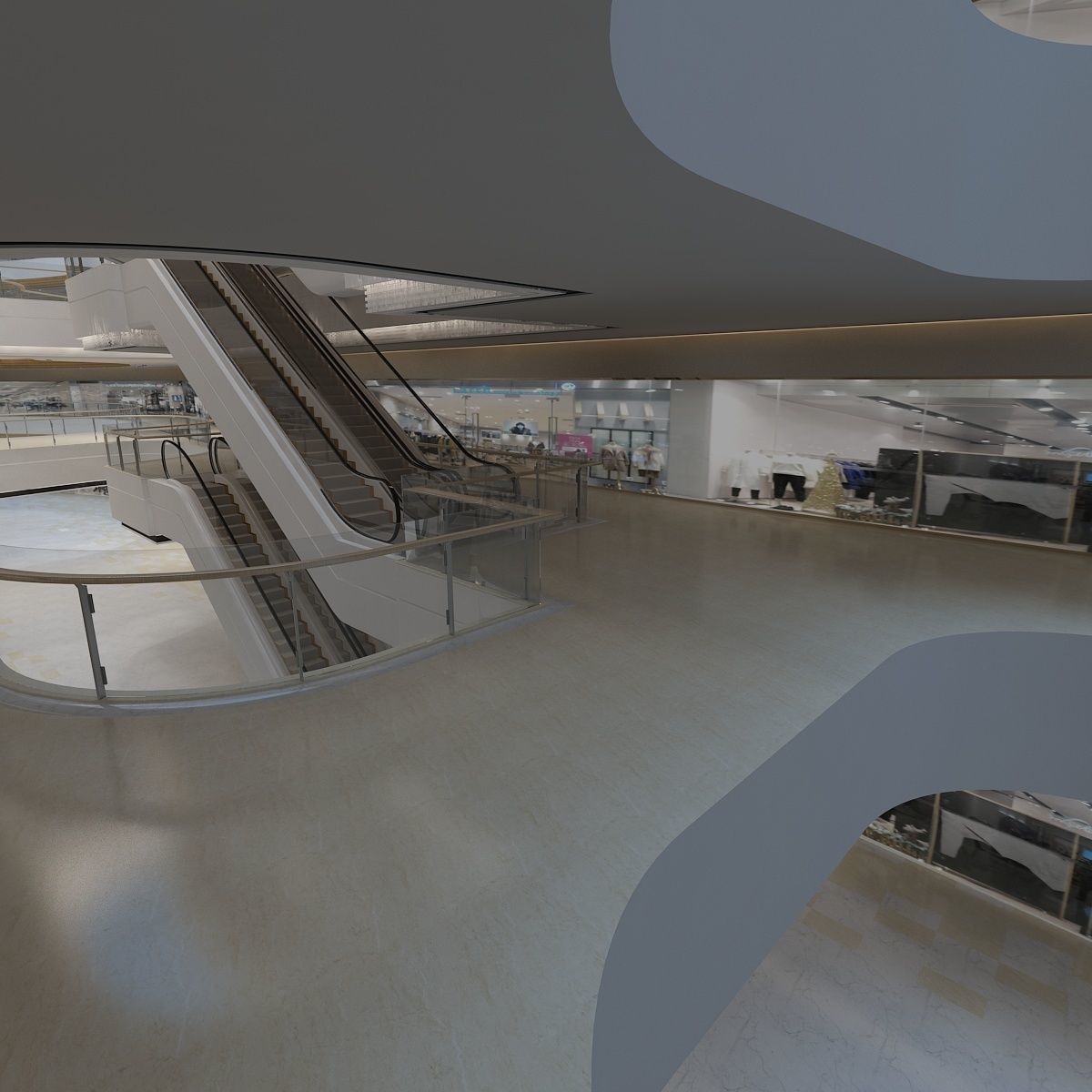 Shopping Mall 6 3D model_11