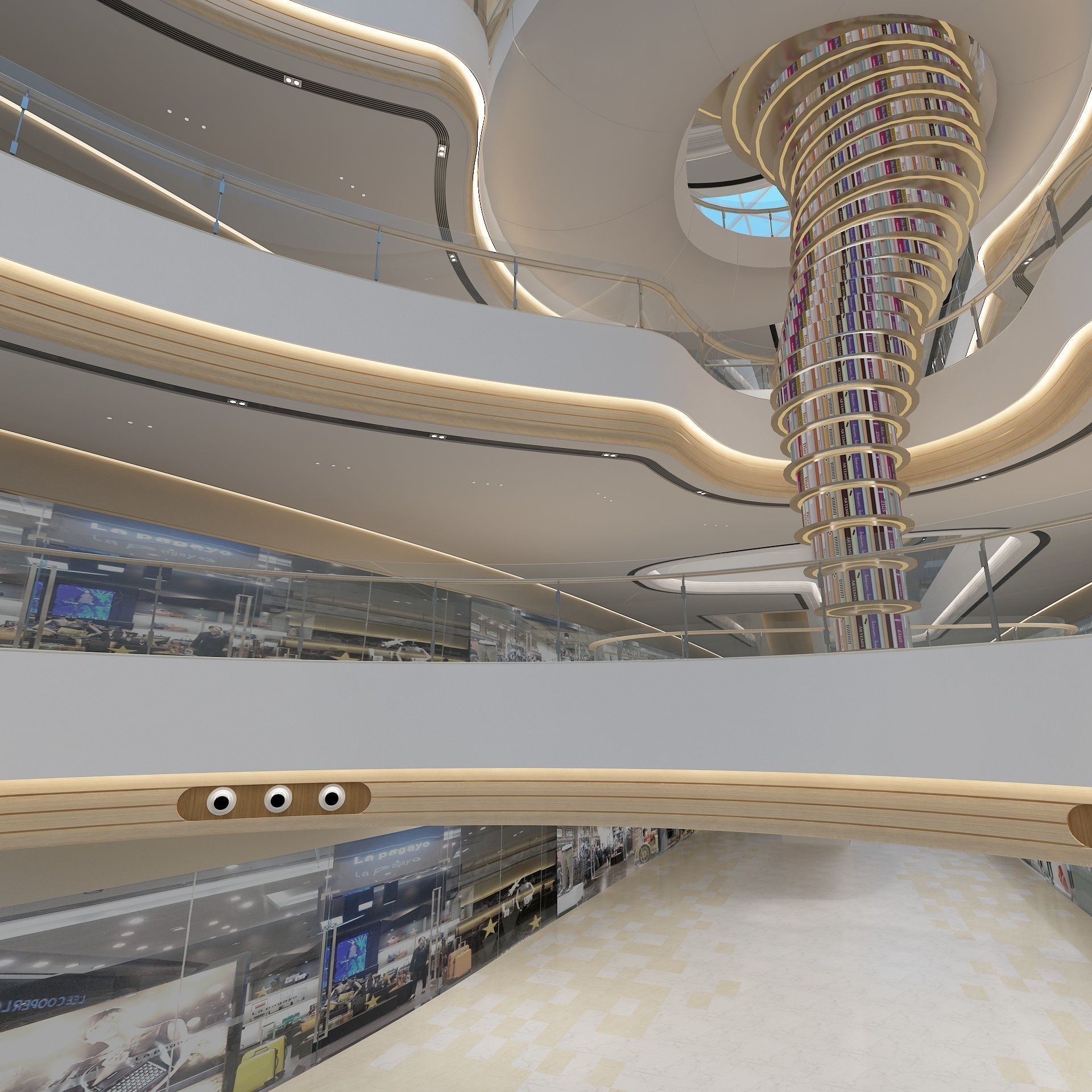 Shopping Mall 6 3D model_2