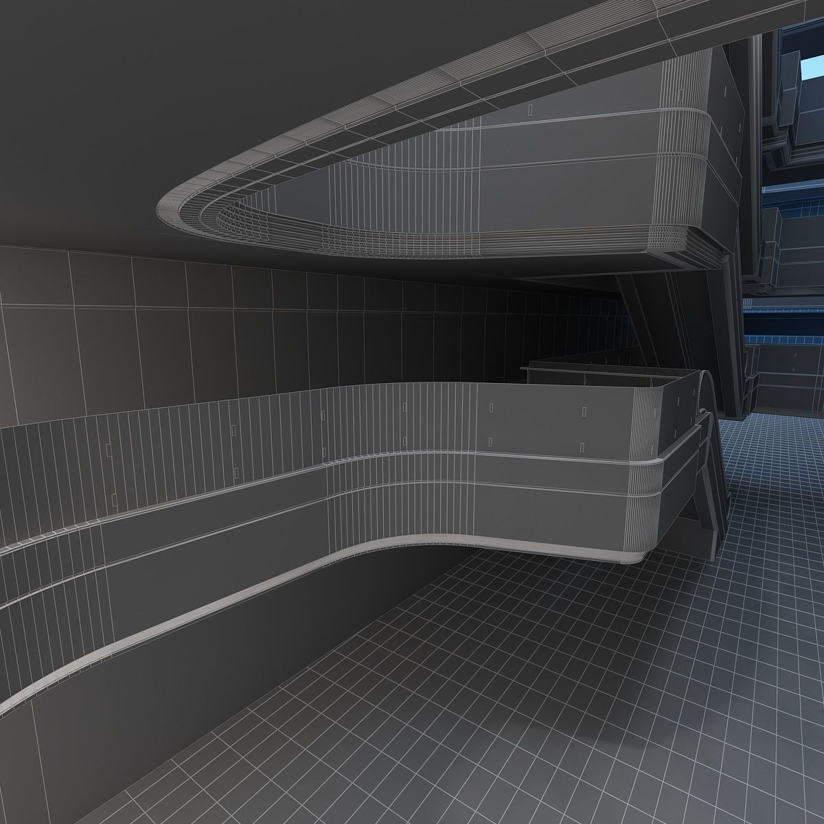 Shopping Mall 6 3D model_15