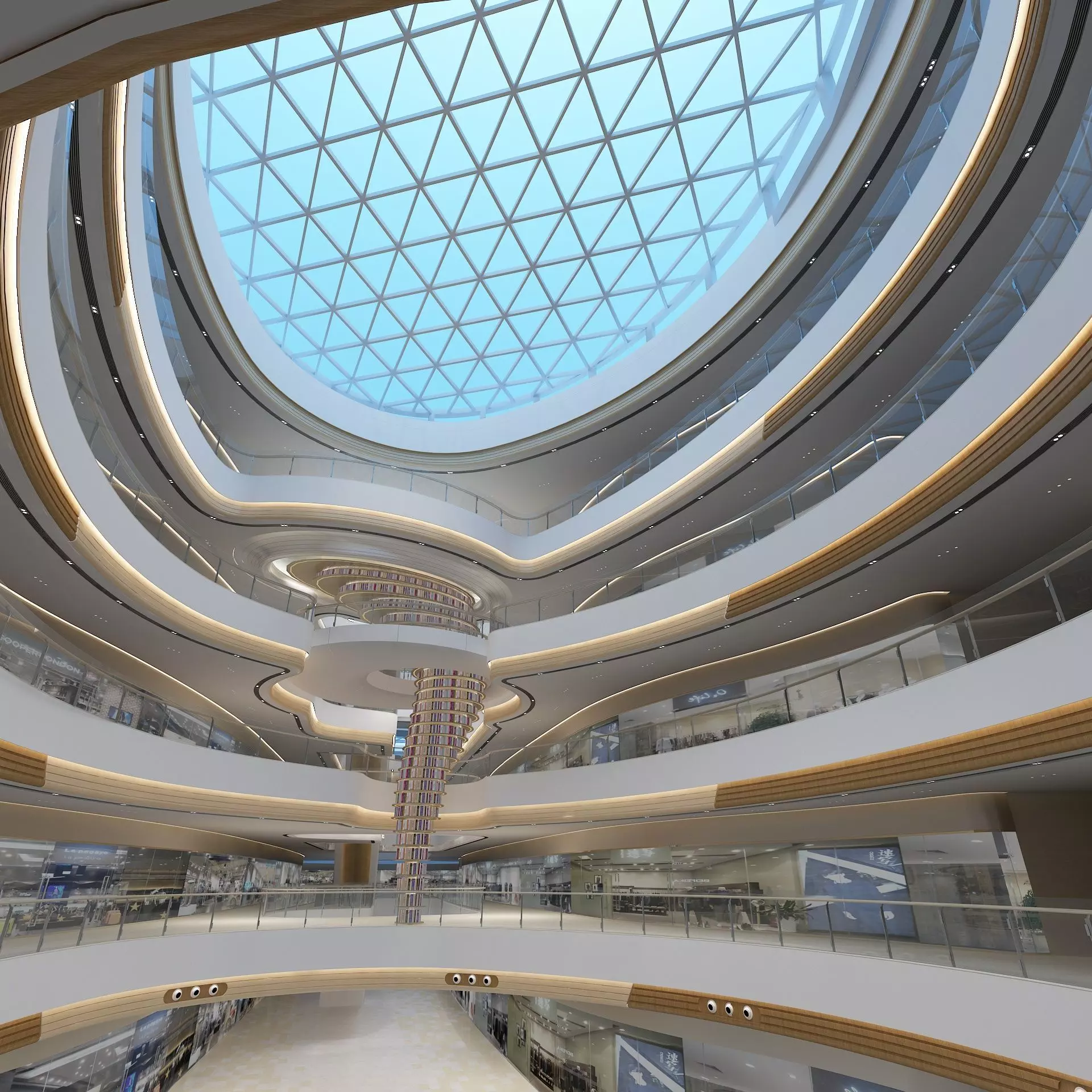 Shopping Mall 6 3D model_0