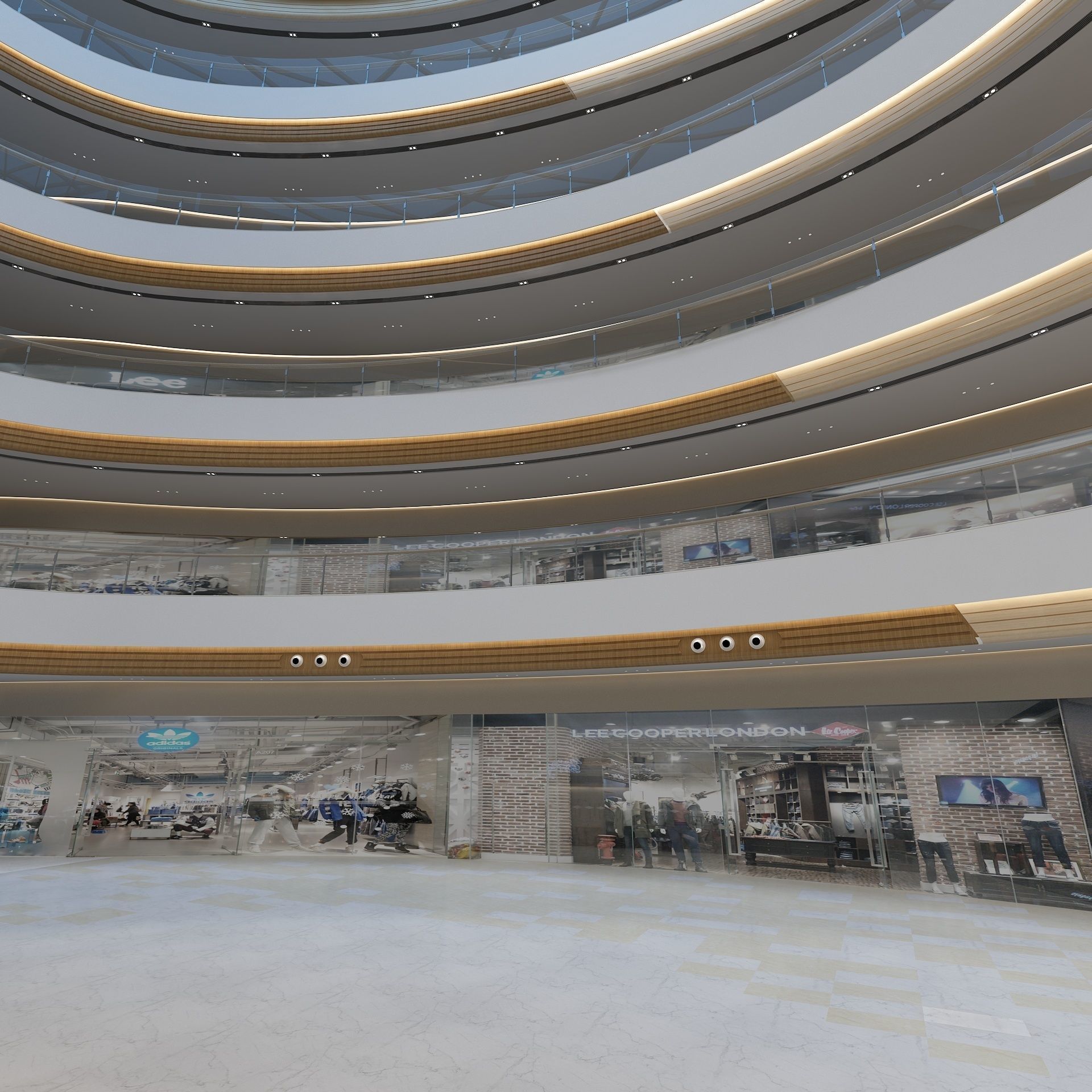 Shopping Mall 6 3D model_3