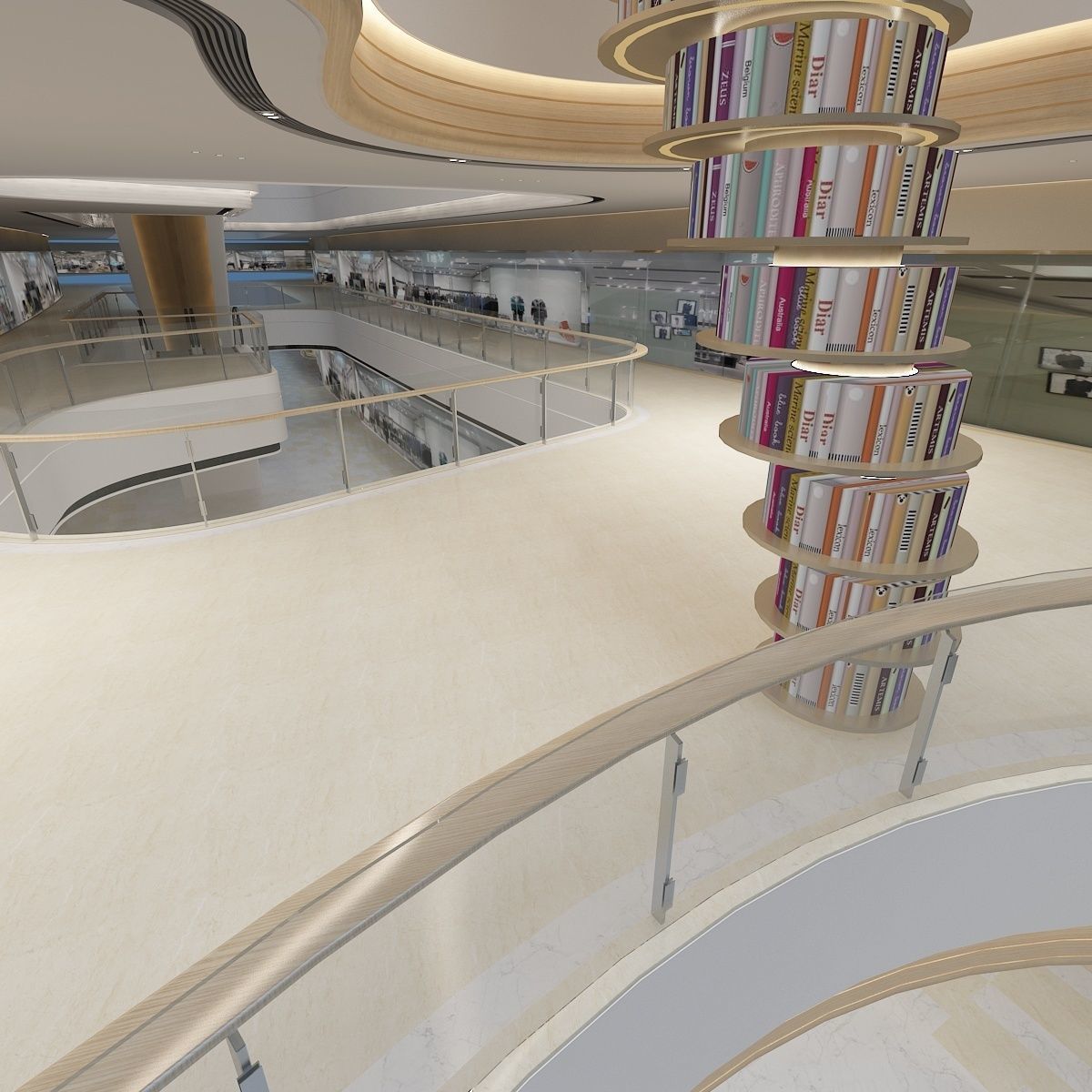 Shopping Mall 6 3D model_12