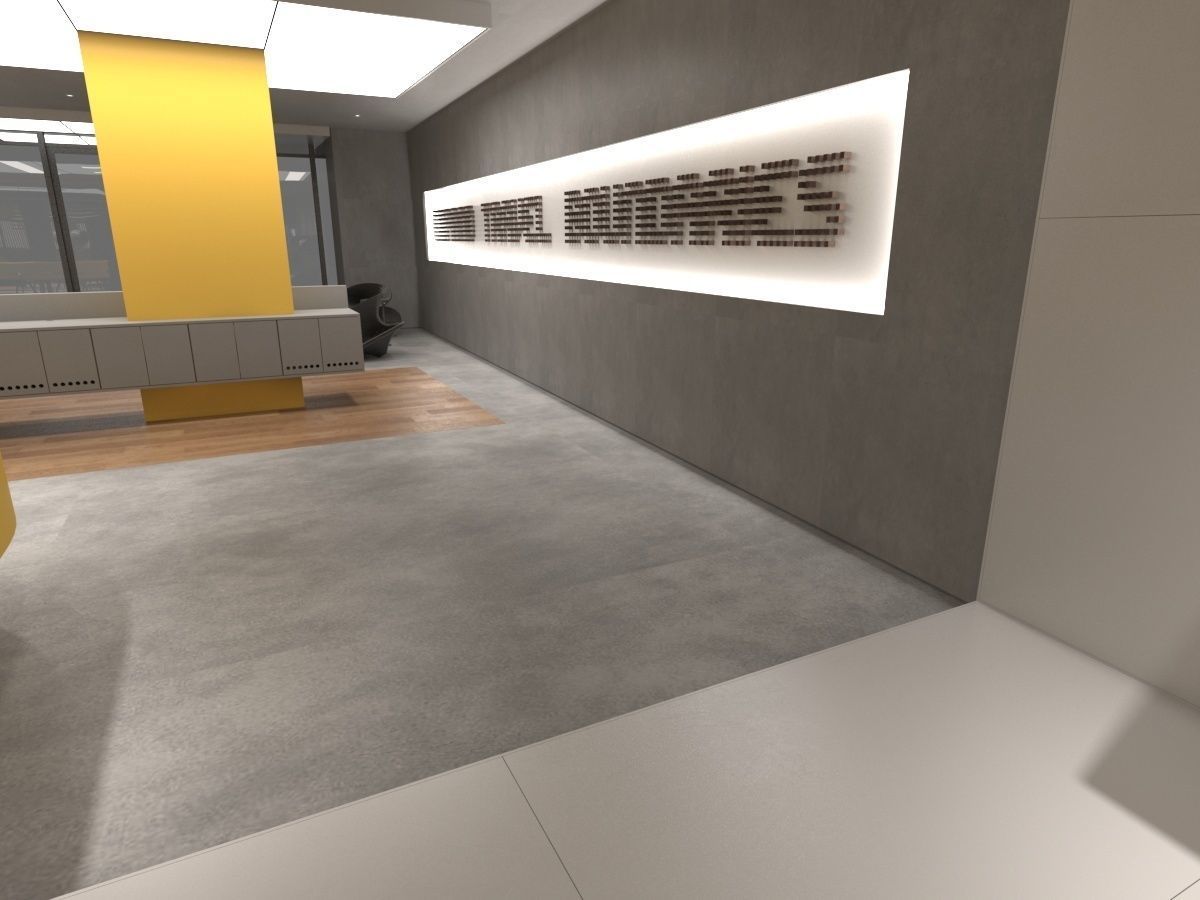 Exhibition Hall 3D model_9