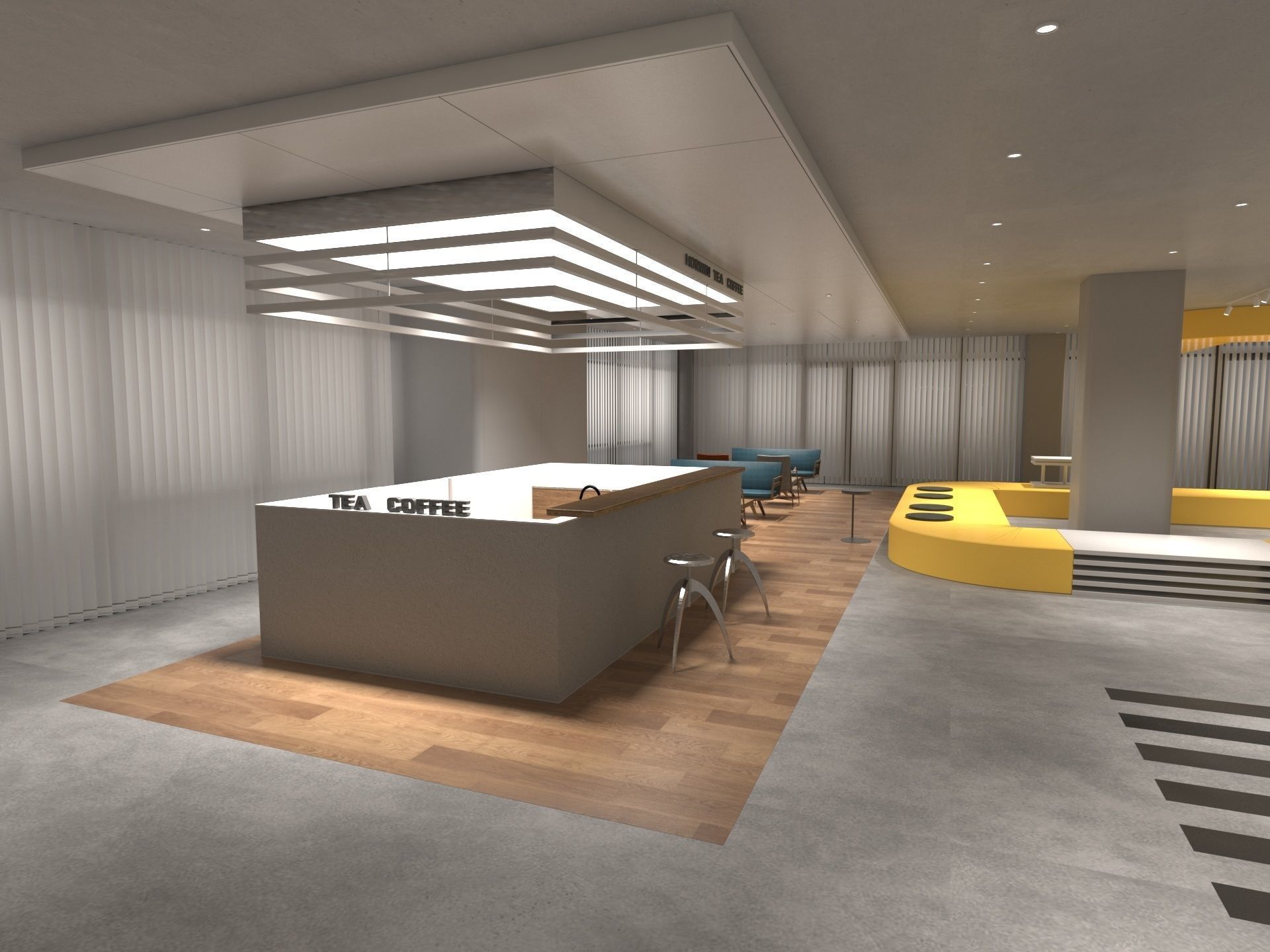 Exhibition Hall 3D model_4