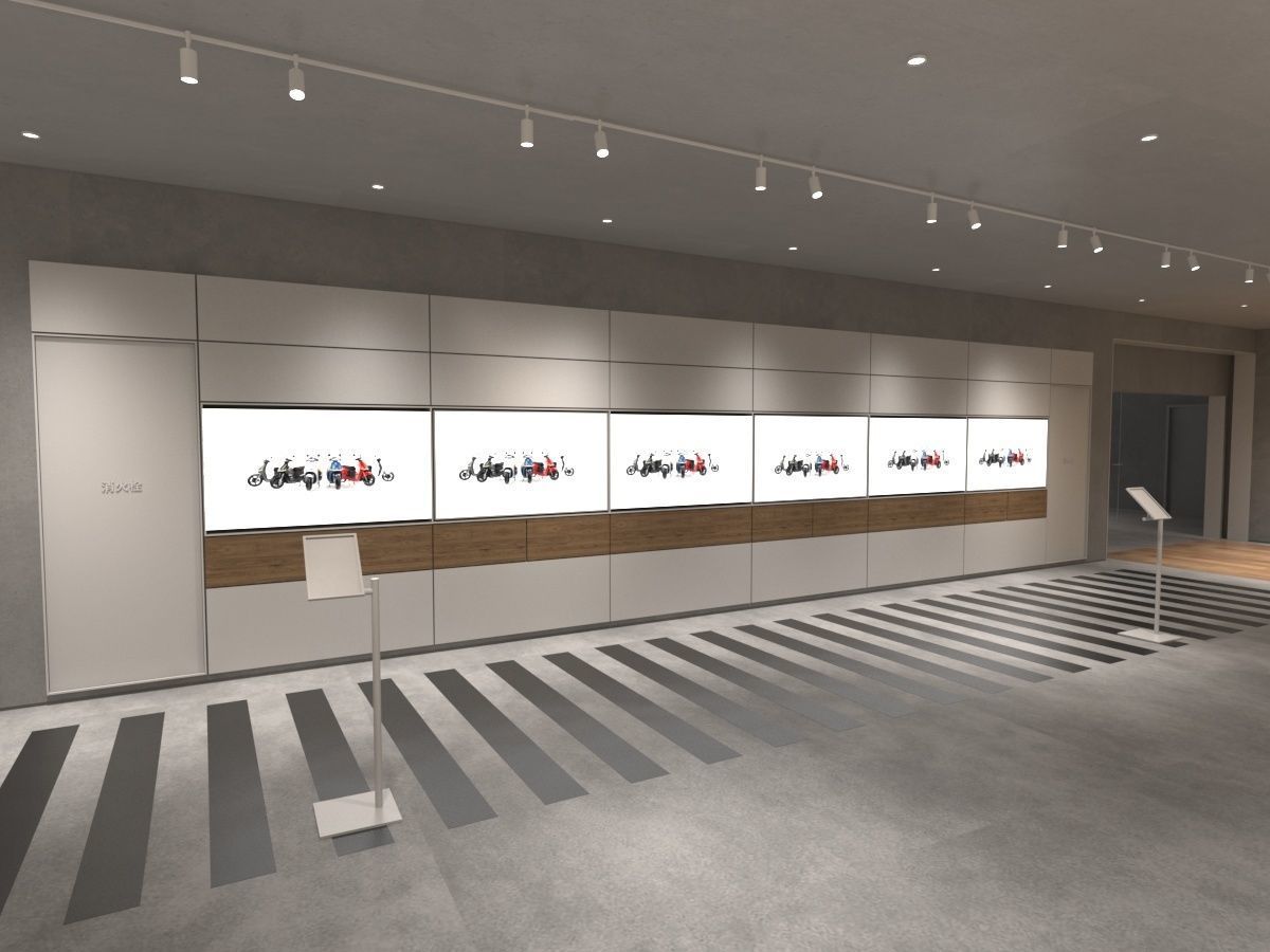 Exhibition Hall 3D model_7