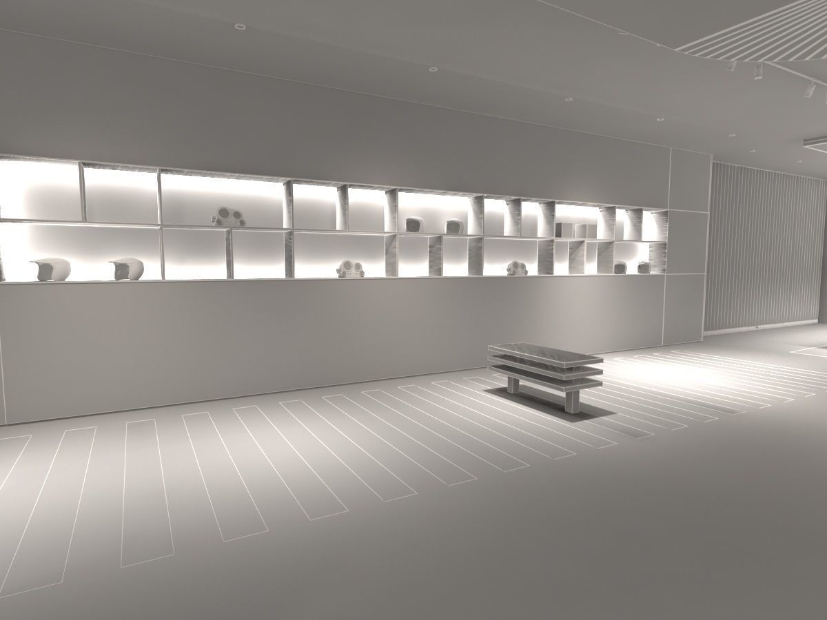 Exhibition Hall 3D model_18