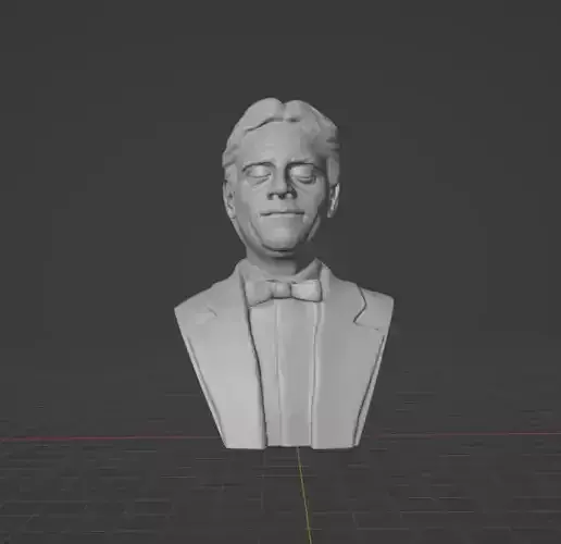 Andrea Bocelli 3D print model