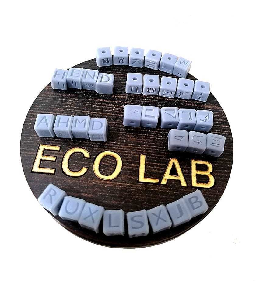 dice Pharaoh 35 items 3D print model_1