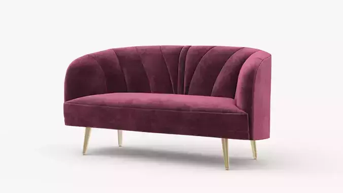 Sofa Banquette Velours
