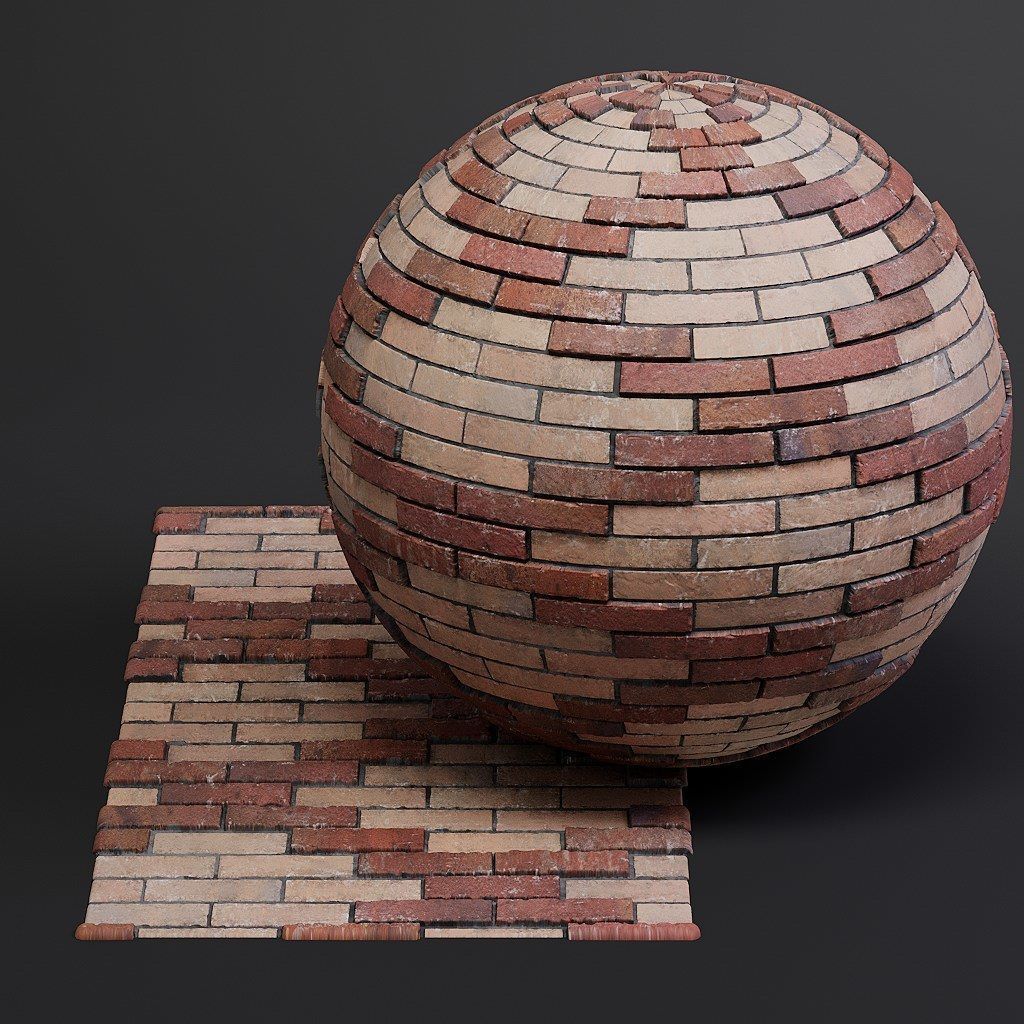 Bricks vol04 Mortar 8K Seamless PBR Materials Texture_49