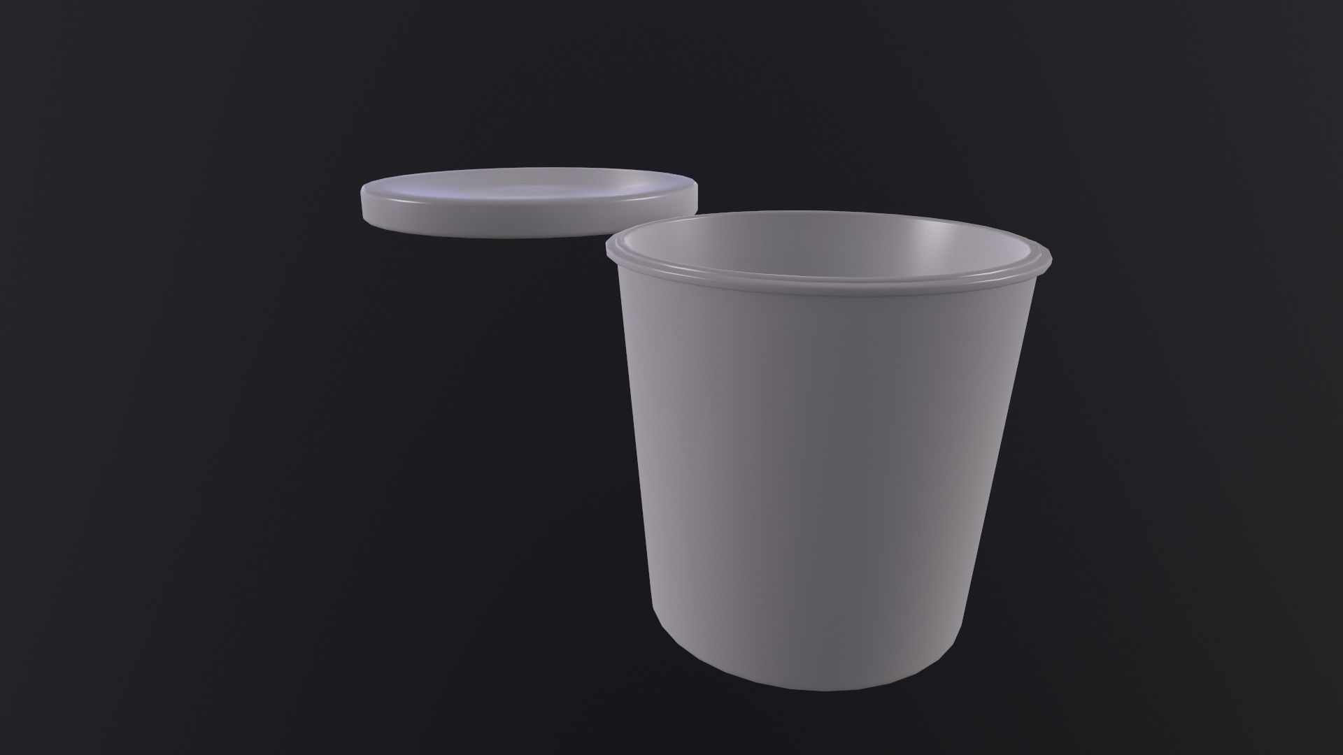 Ice Cream Pint Generic Pack 3D Model Low-poly 3D model_5