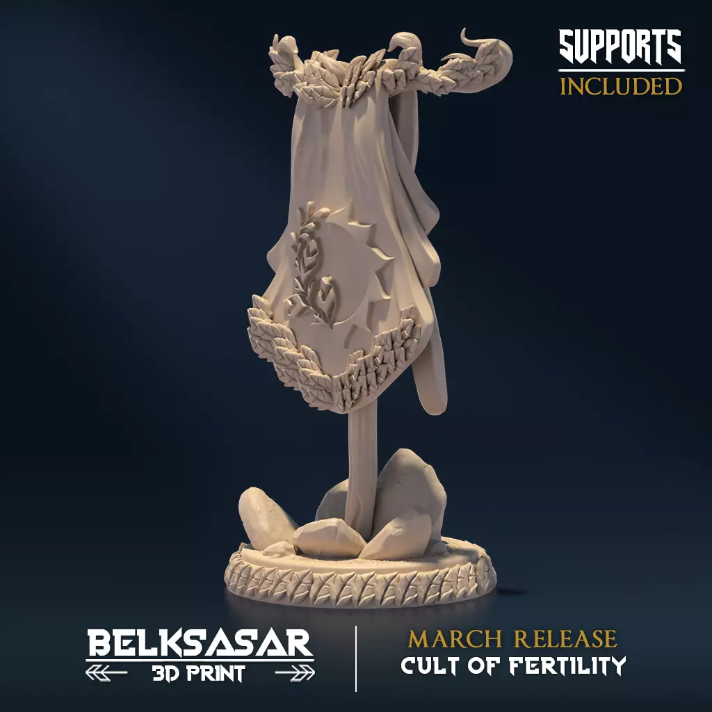 Banner Cult of Fertility 3D print model_0