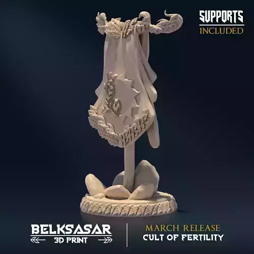 Banner Cult of Fertility 3D print model