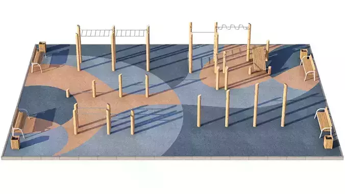 Workout sport playground