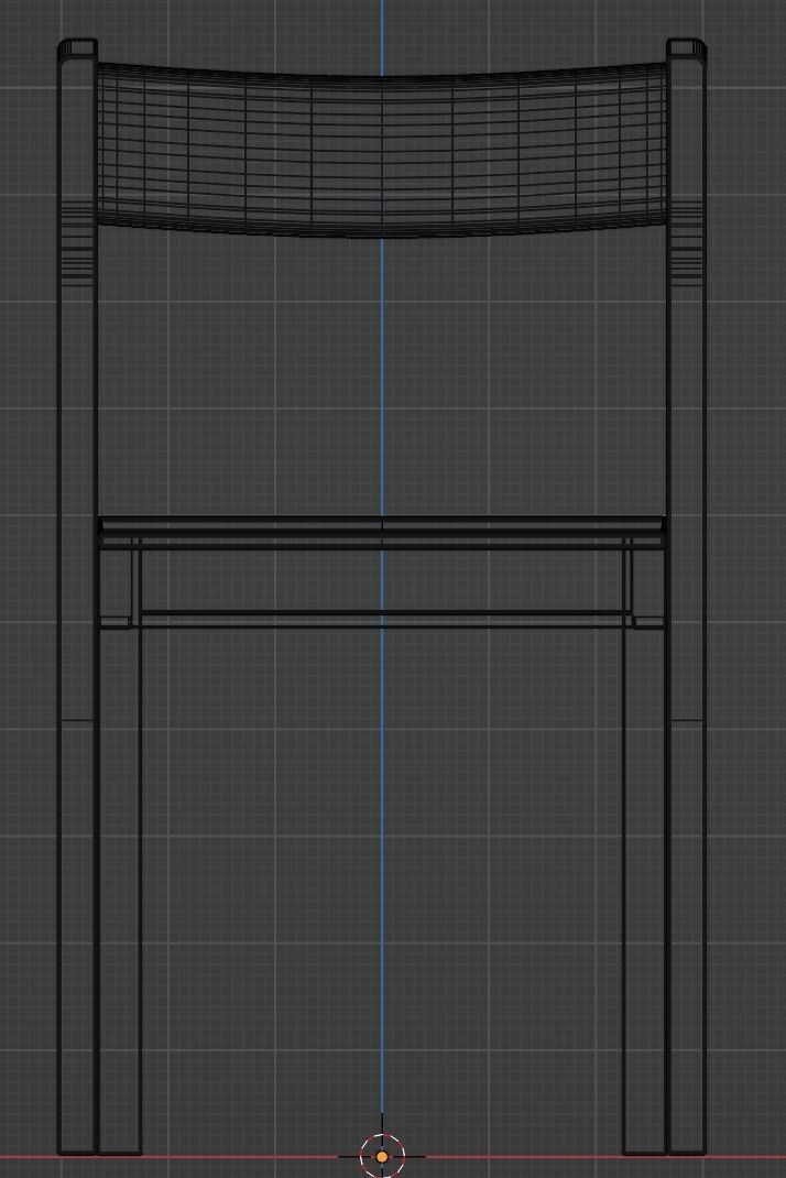 Stackable Dining Chair - 3 COLOR OPTIONS Free low-poly 3D model_10