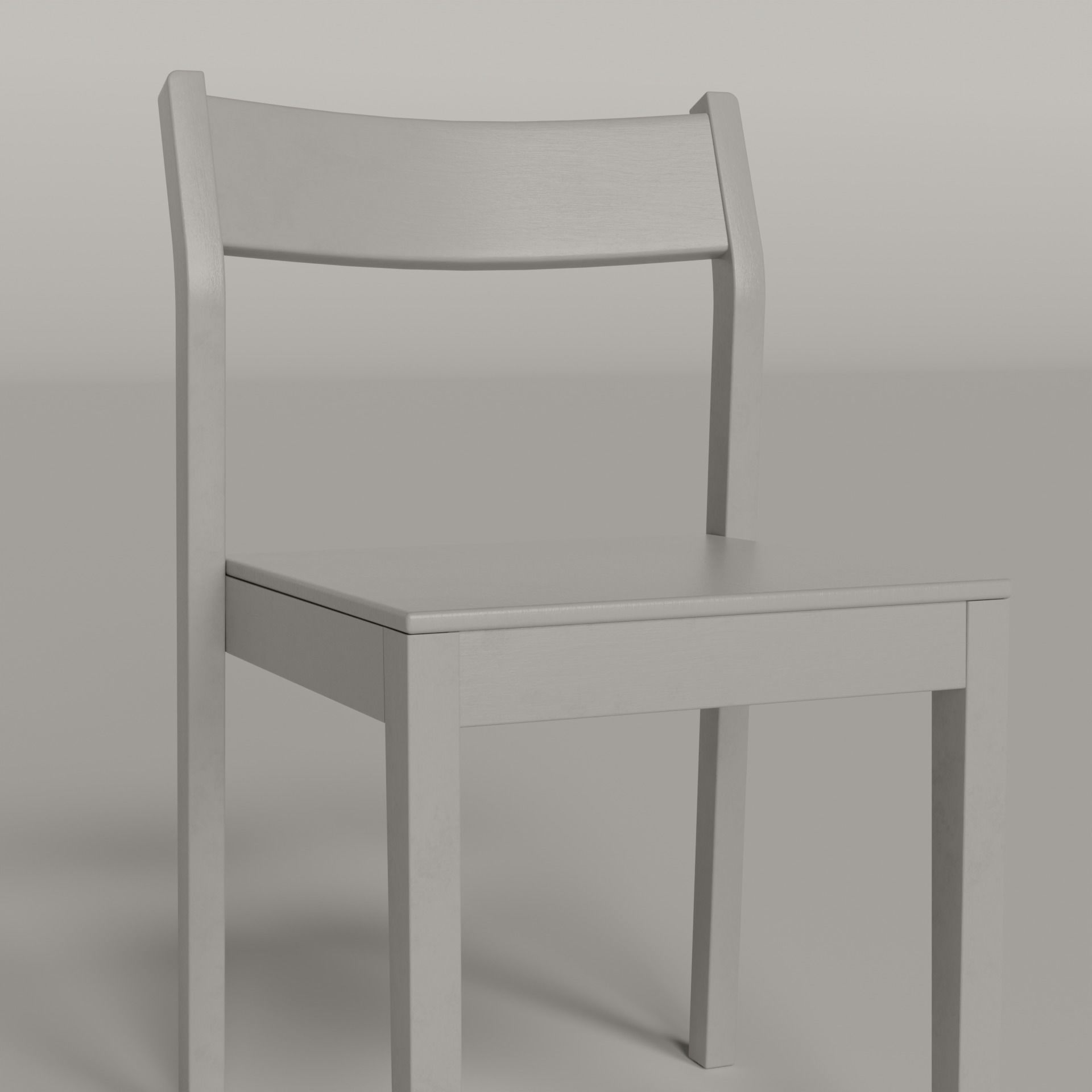 Stackable Dining Chair - 3 COLOR OPTIONS Free low-poly 3D model_11