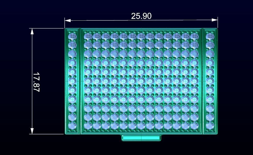 Diamond Box Clasp 3D print model_4