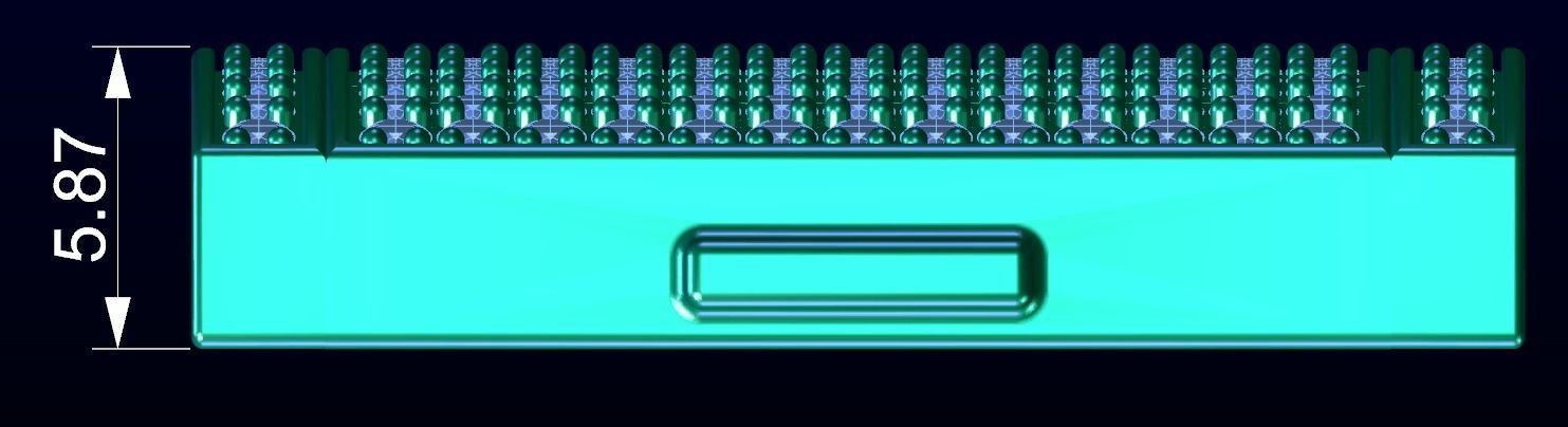 Diamond Box Clasp 3D print model_5