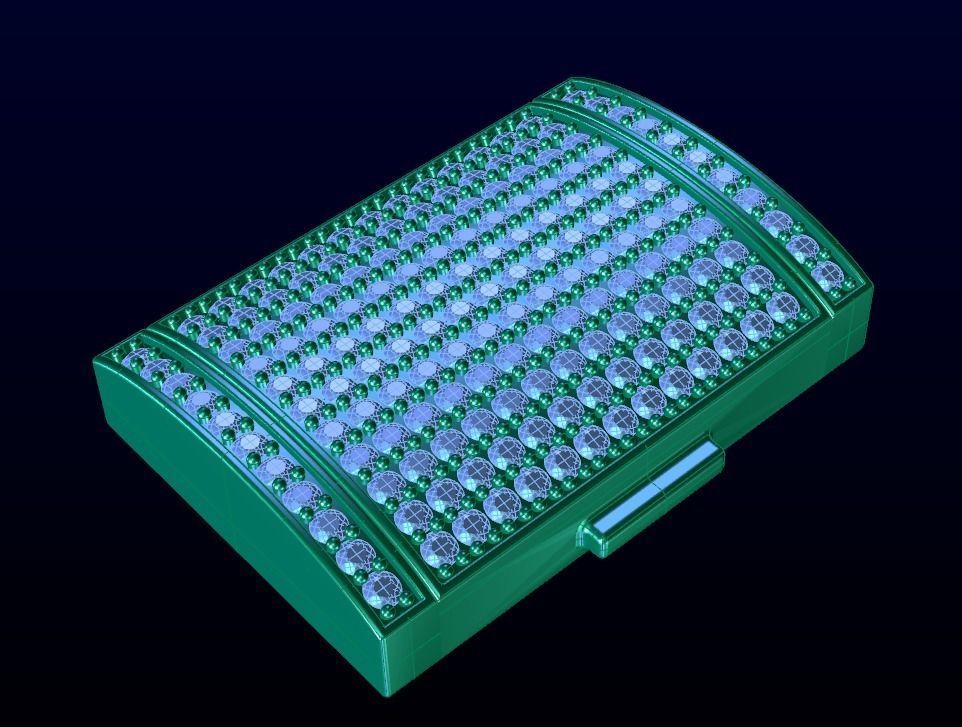 Diamond Box Clasp 3D print model_3