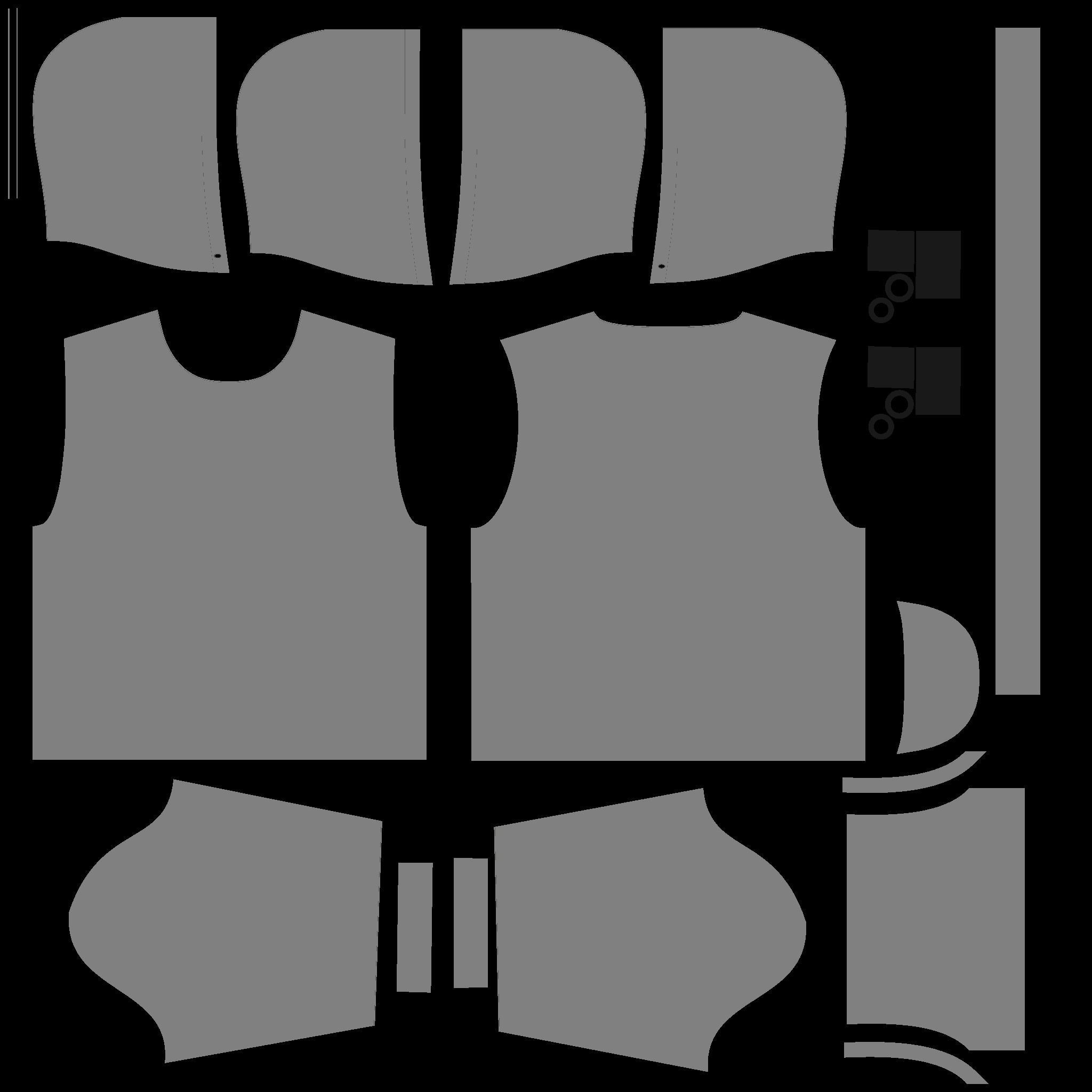 hoodie Outfit 3D model_8