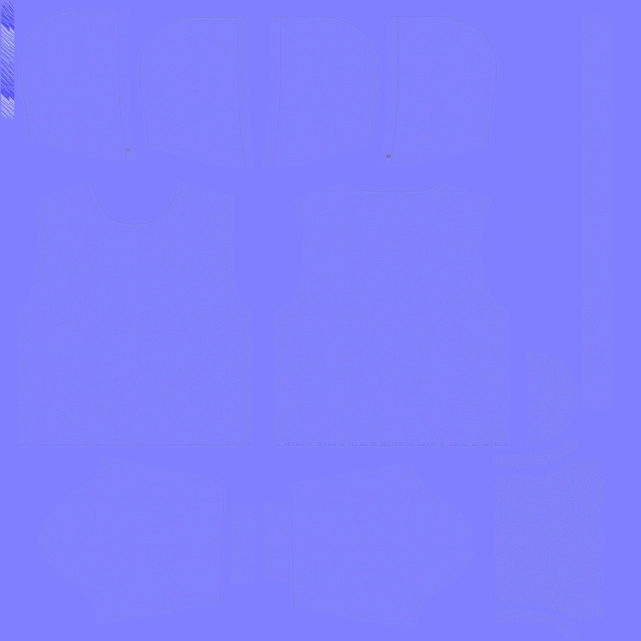 hoodie Outfit 3D model_10