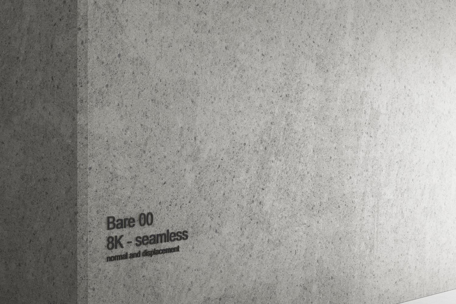 Concrete vol01 Bare 8K Seamless PBR Materials Texture_2
