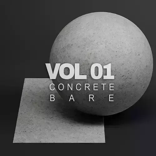 Concrete vol01 Bare 8K Seamless PBR Materials