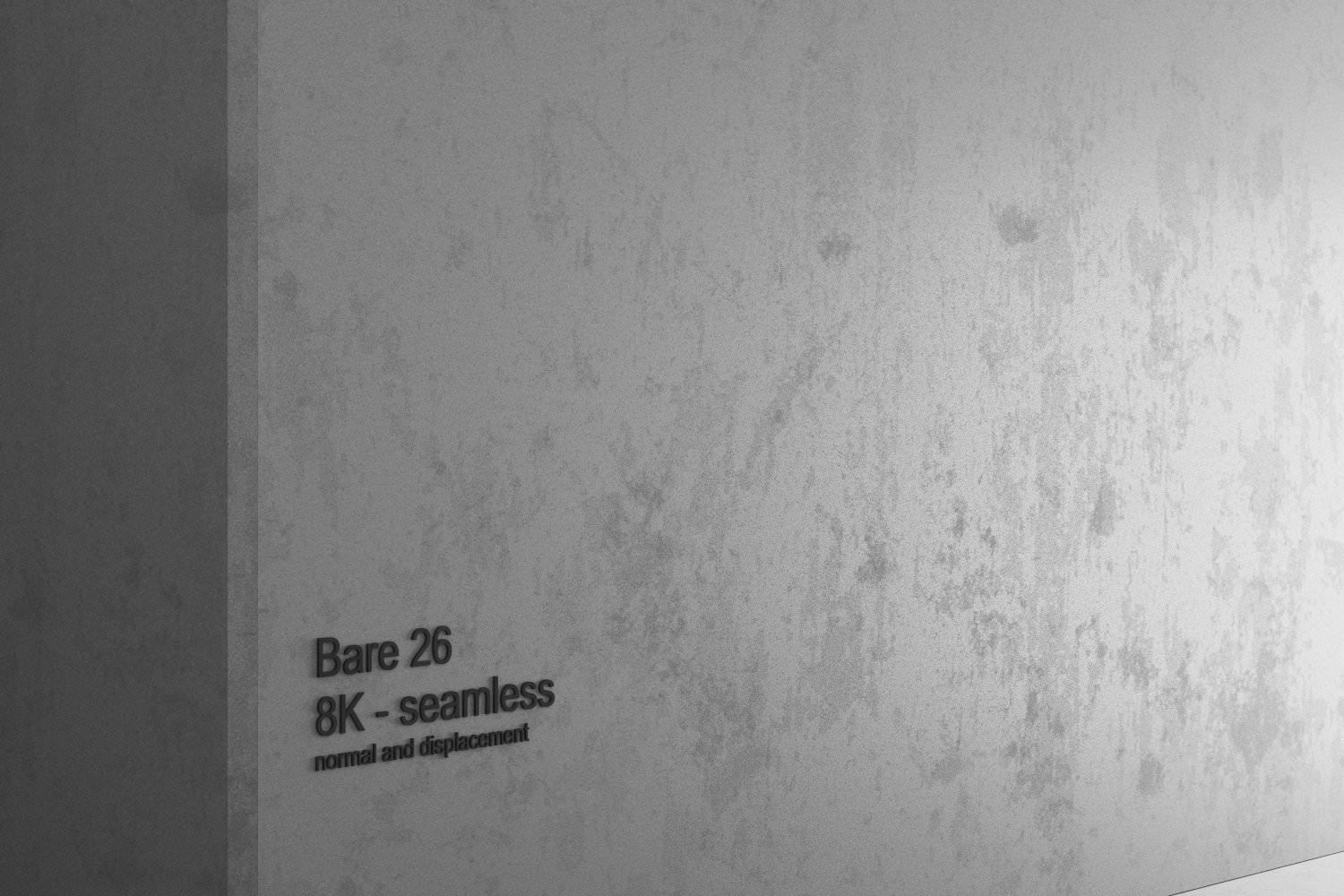 Concrete vol01 Bare 8K Seamless PBR Materials Texture_54