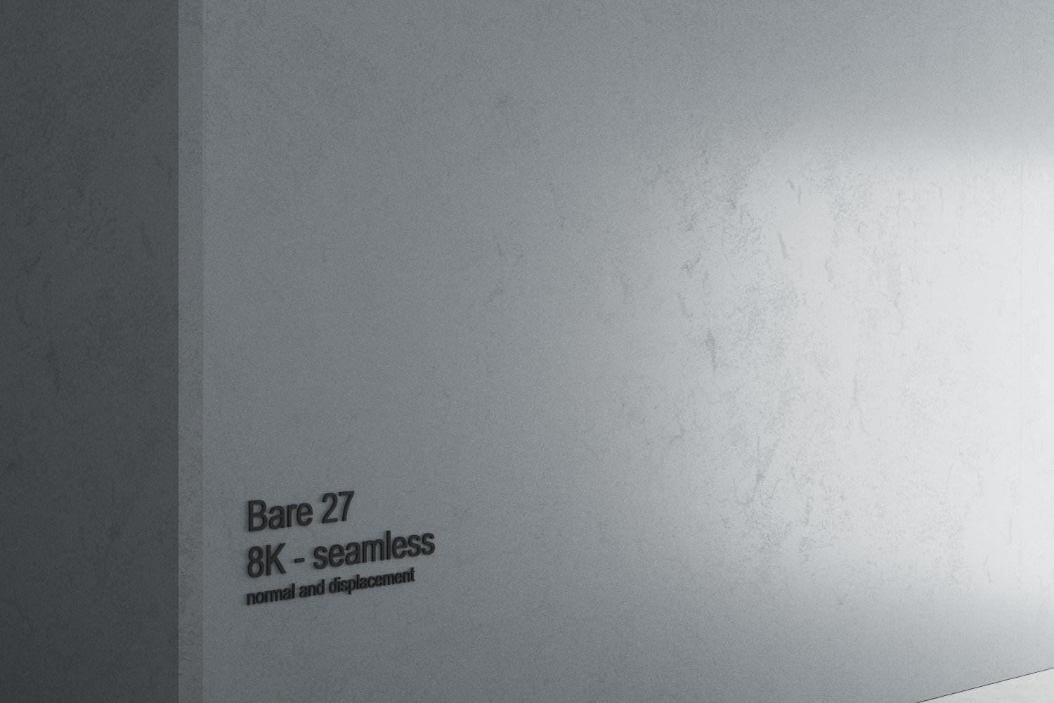 Concrete vol01 Bare 8K Seamless PBR Materials Texture_56