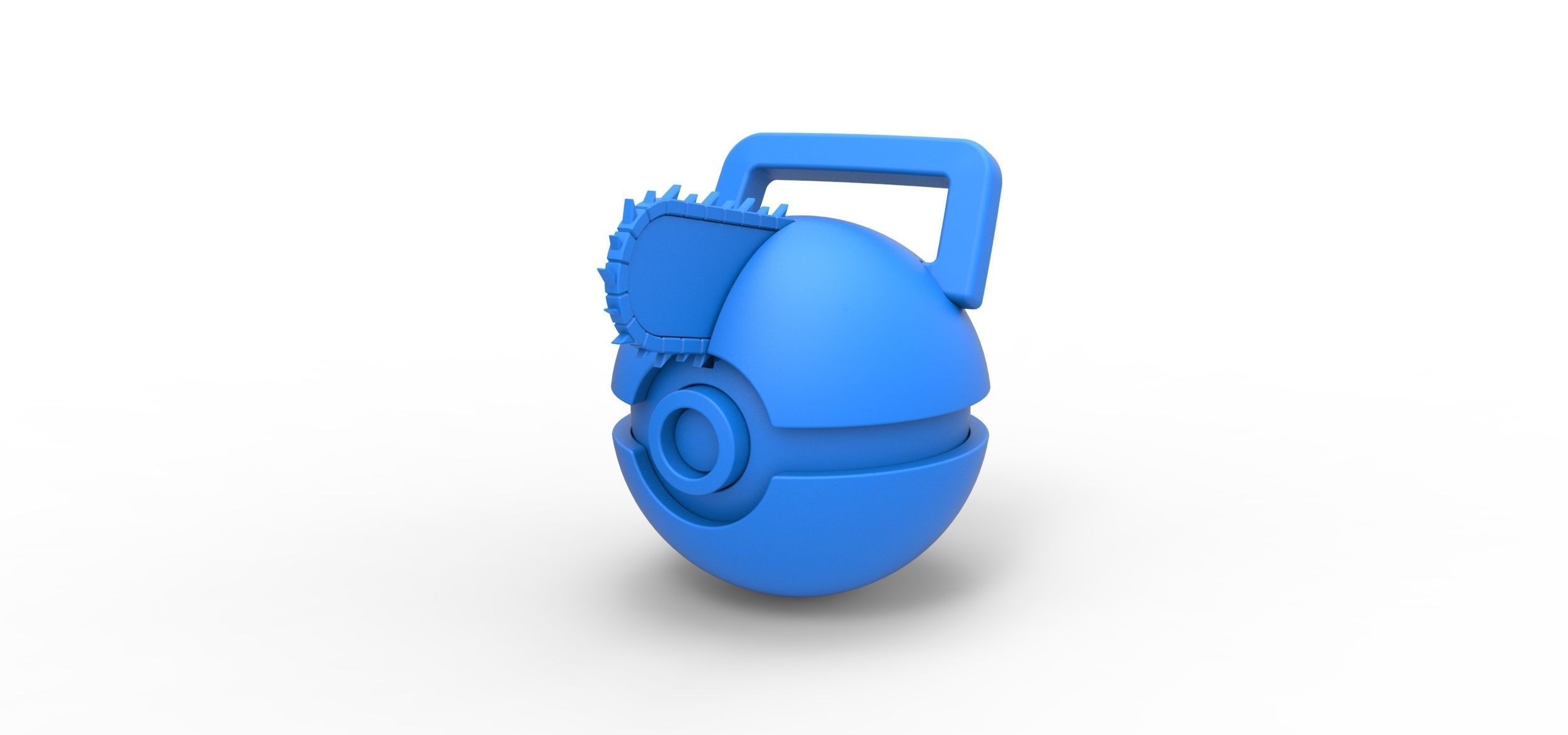 Pochita orb 3D print model_10