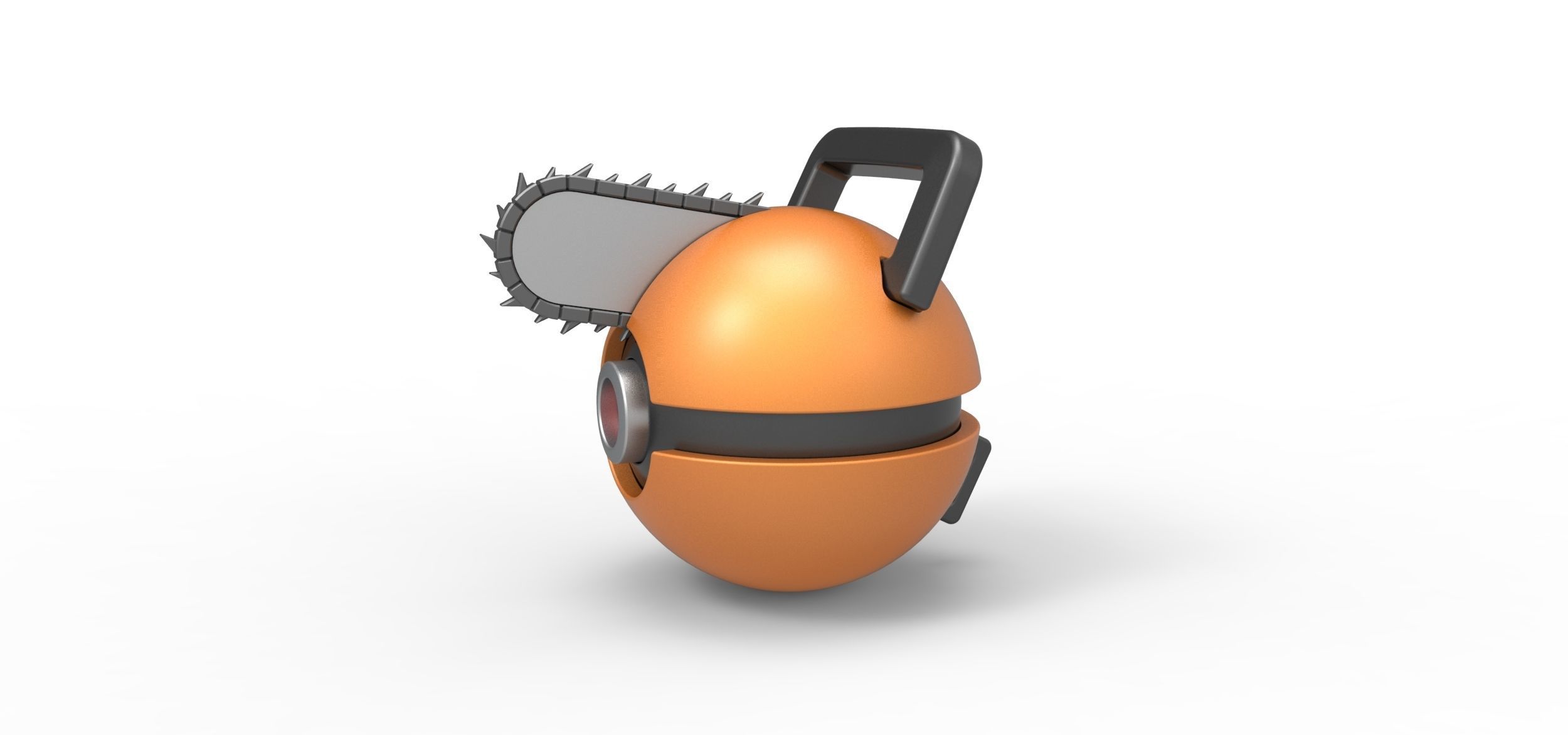 Pochita orb 3D print model_5