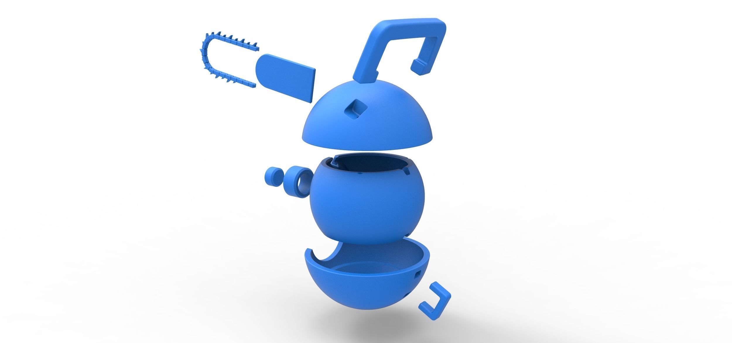 Pochita orb 3D print model_24