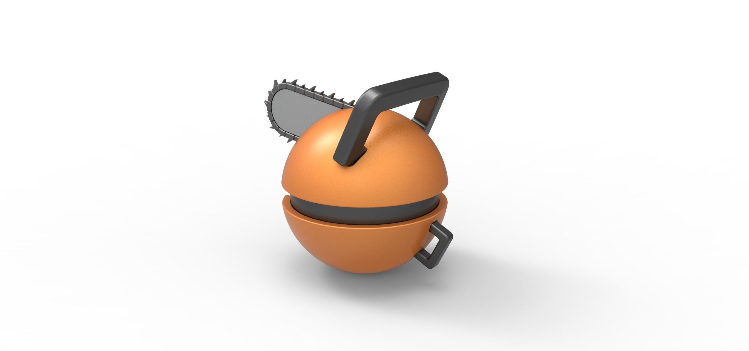 Pochita orb 3D print model_7