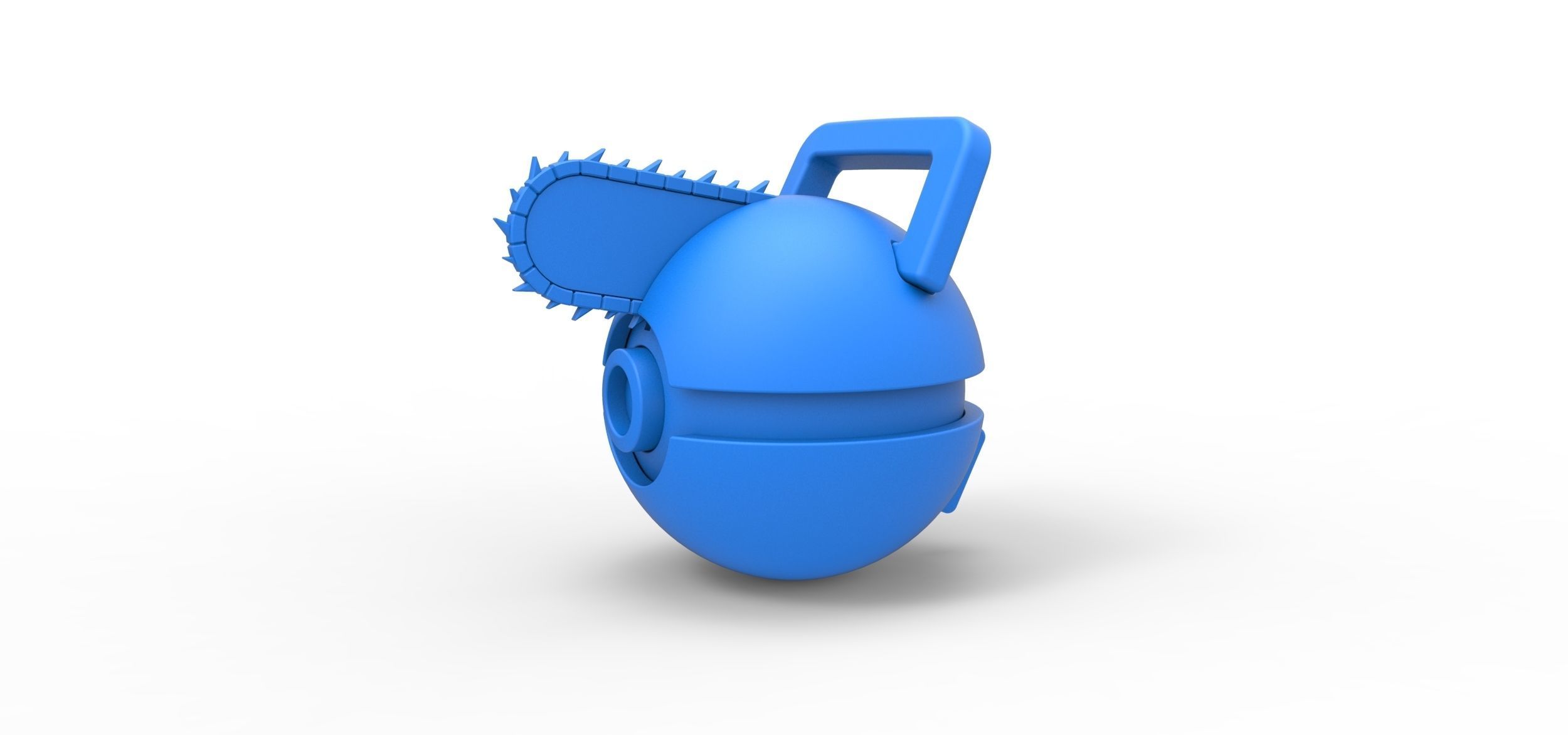 Pochita orb 3D print model_15