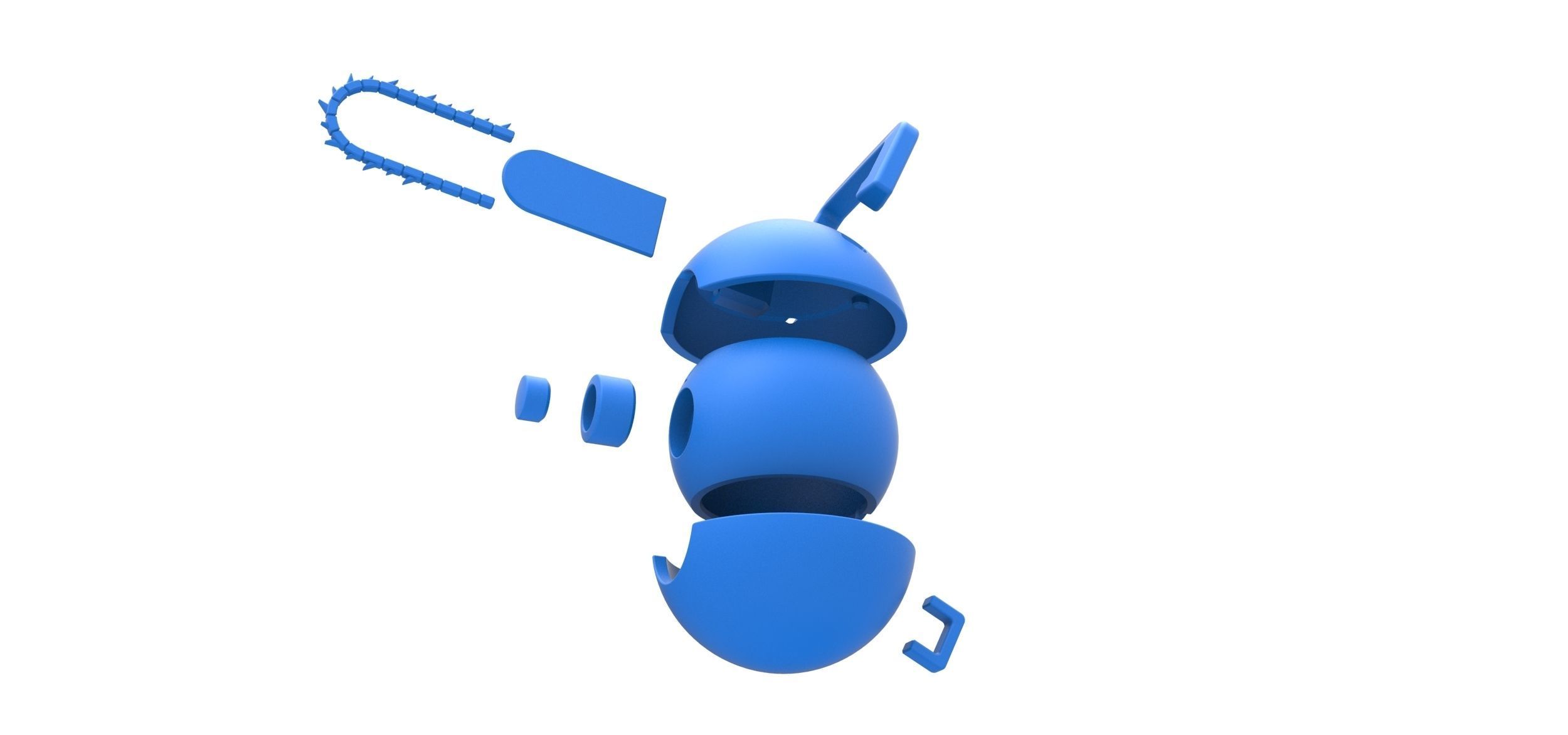 Pochita orb 3D print model_21