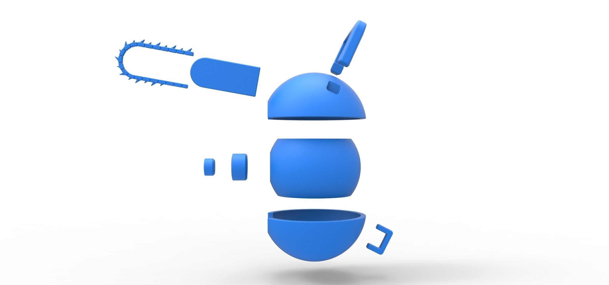 Pochita orb 3D print model_23