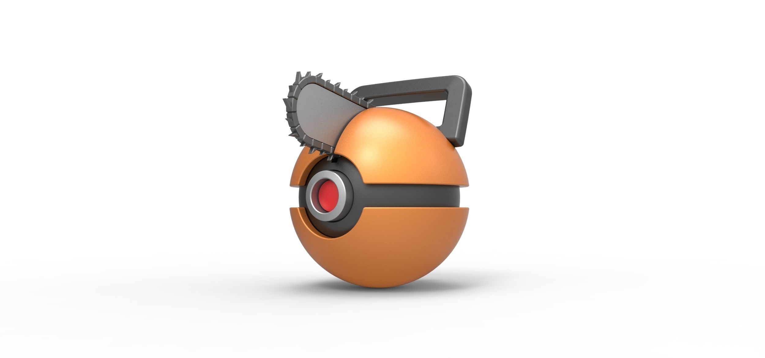 Pochita orb 3D print model_1