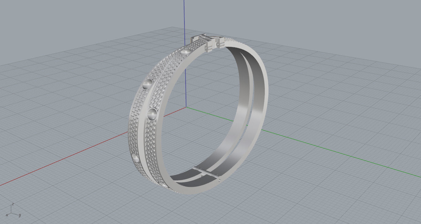 bracelet 3D print model 3D print model_7