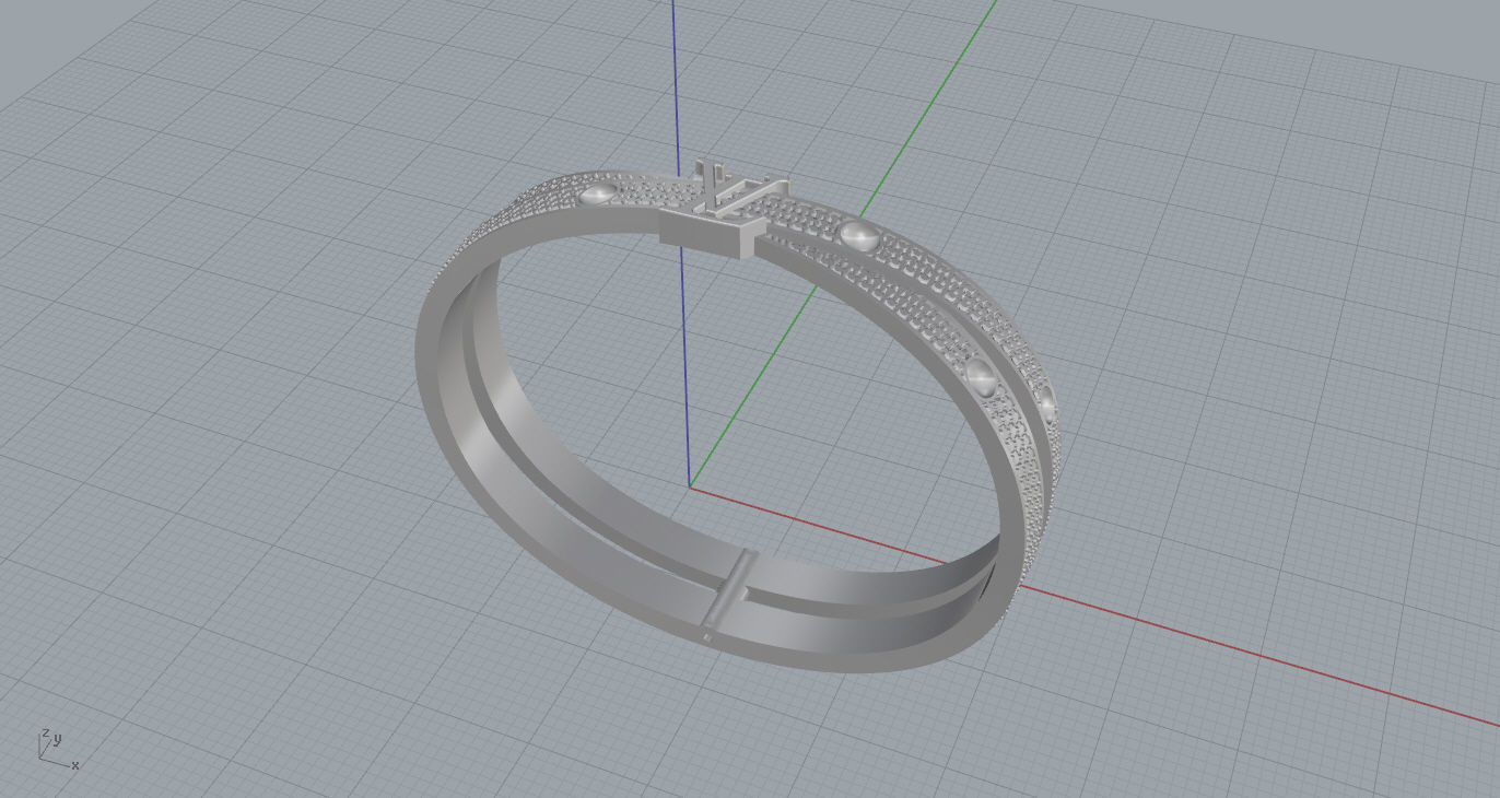 bracelet 3D print model 3D print model_6