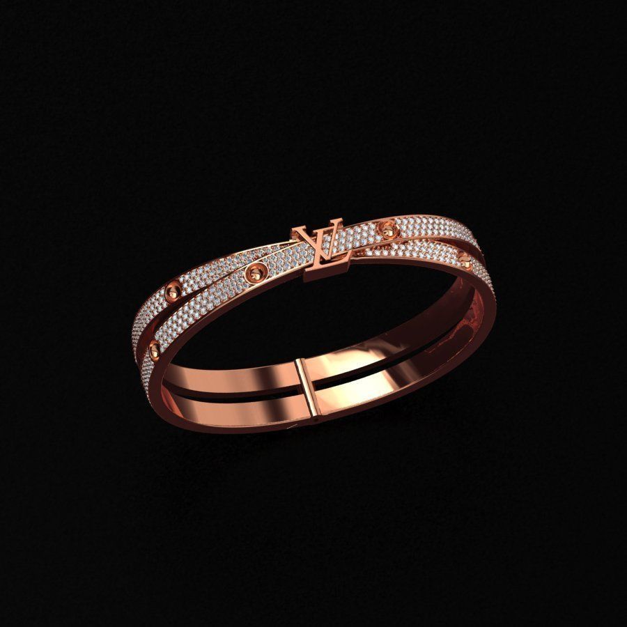 bracelet 3D print model 3D print model_2