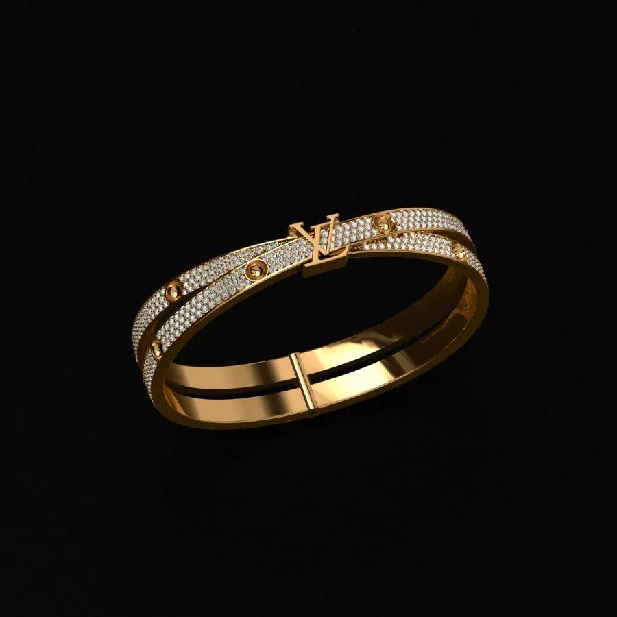 bracelet 3D print model 3D print model_0