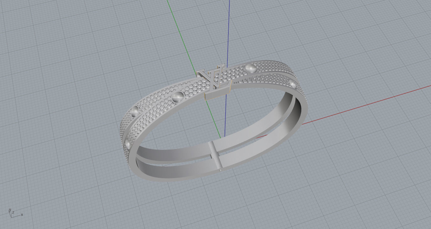 bracelet 3D print model 3D print model_9